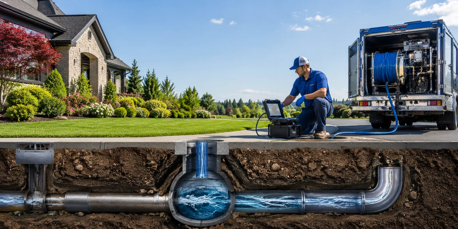 Drainage restoration information for Hagerhill, KY